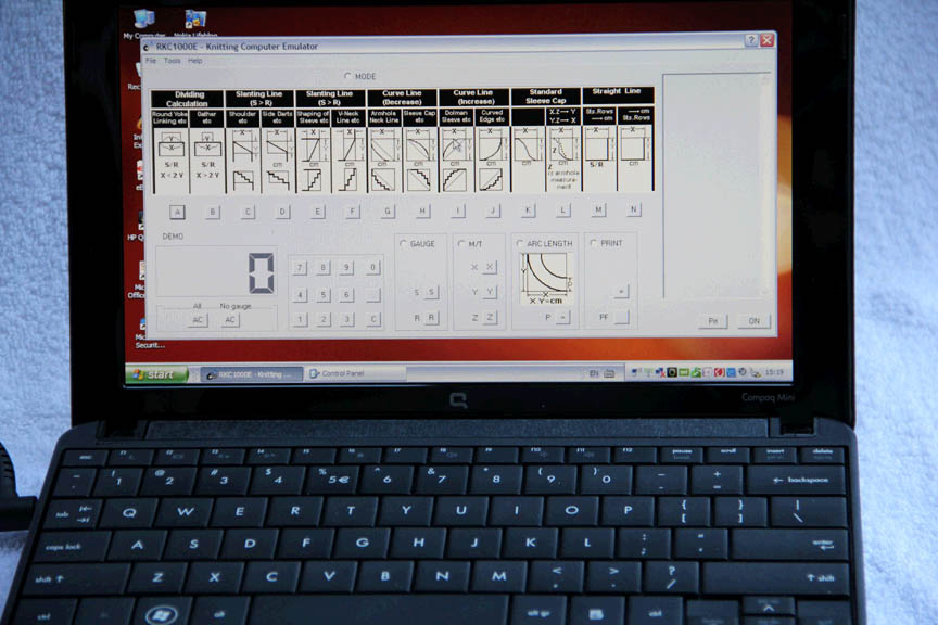 RKC1000E - Knitting Computer Emulator